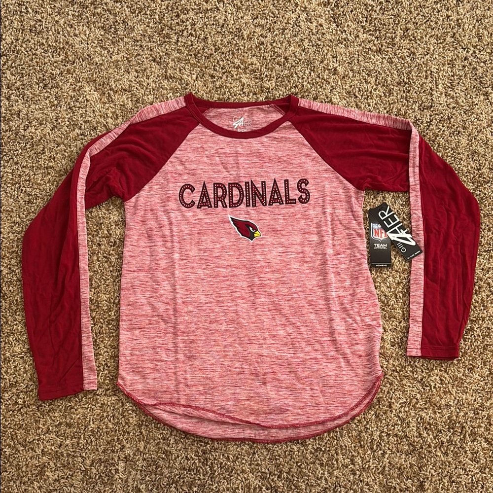 Women’s G-III 4Her by Carl Banks NFL Arizona Cardinals bedazzled long-sleeve tee